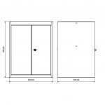 36.18.30.20 Double-Door Upper Cabinet