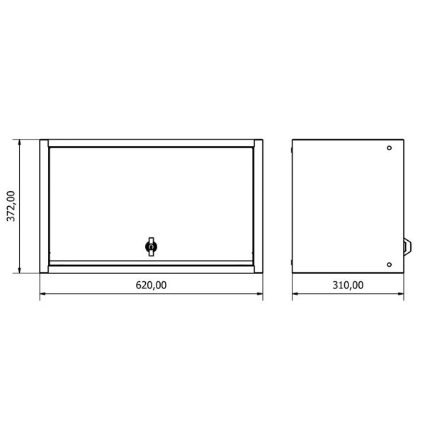 36.18.30.25 Upper Cabinet