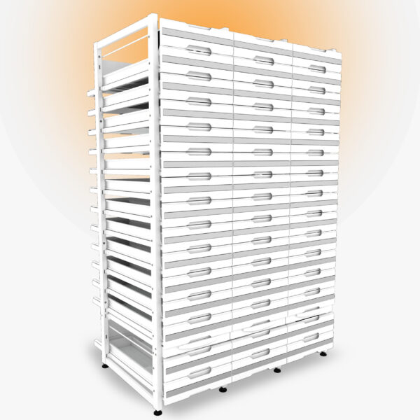 BD.60.10.03 Pharmacy Storage Shelf with drawers