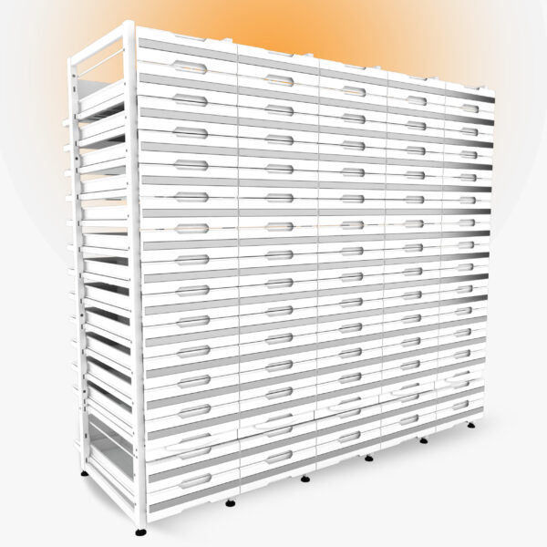 BD.60.10.05 Pharmacy Storage Shelf with drawers