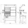 BD.36.11.01 Elektrischer Arbeitsplatz (1500 mm Breite)