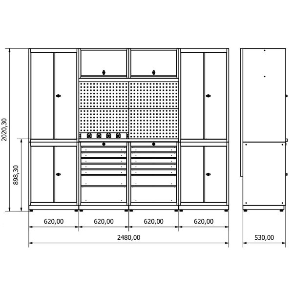 BD.36.18.11 Etabli Moduline