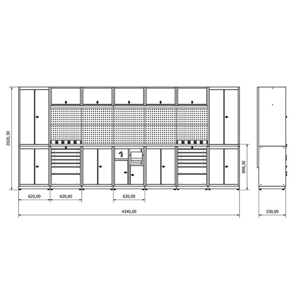 BD.36.18.41 Moduline-Werkbank